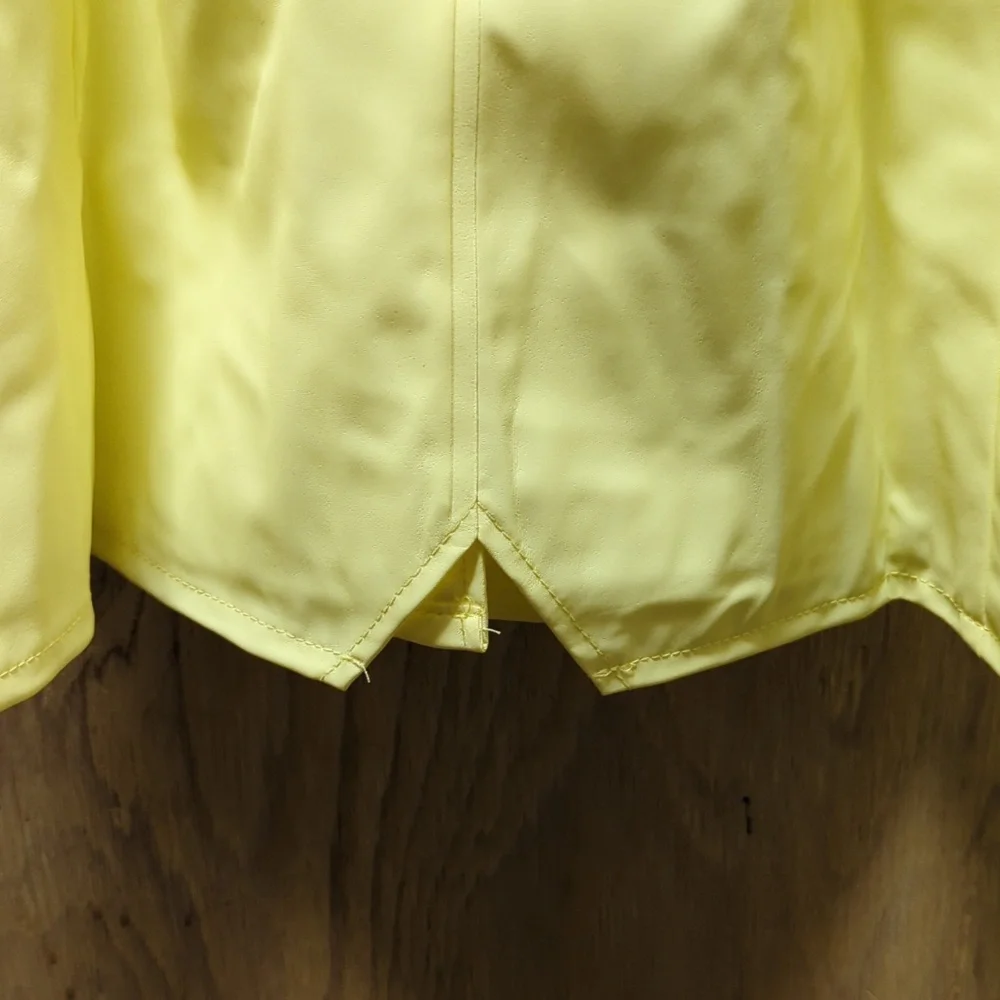 RAINS / WOMEN / OUTERWEAR / RAIN STRAW CURVE RAIN JACKET w/HOOD - YELLOW NWT - Picture 6 of 8